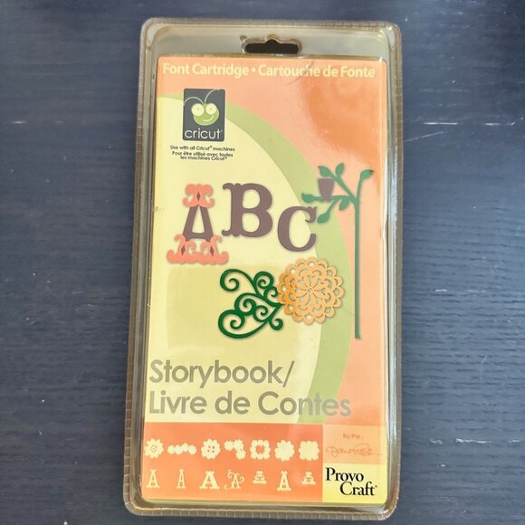 Cricut Provo Craft Storybook Font Cartridge For DIY Crafts & Scrapbooking Sealed - Picture 1 of 2